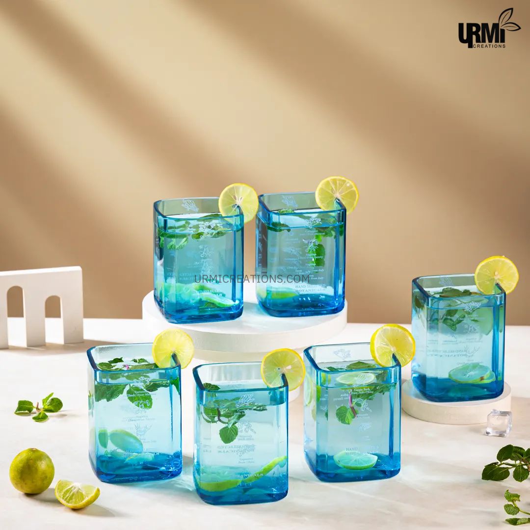 Bombay Sapphire Glasses set of 6